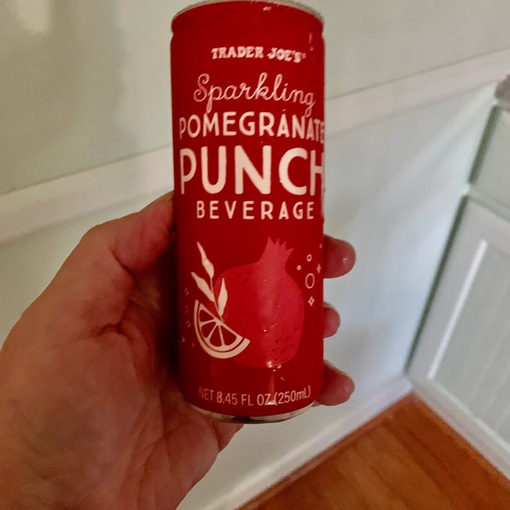 Trader Joe's Sparkling Pomegranate Punch Beverage Review abillion