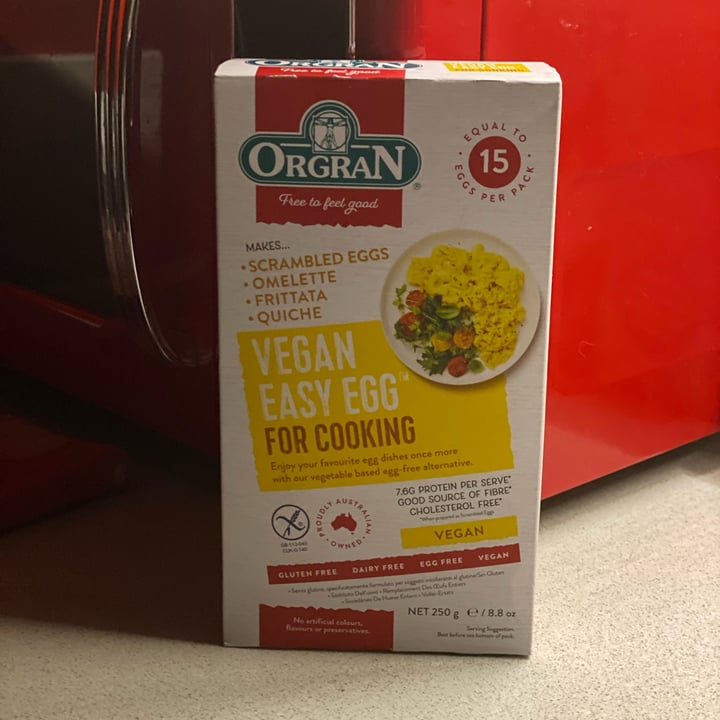 photo of Orgran No Egg Egg Replacer shared by @gateravegana on  05 Dec 2021 - review