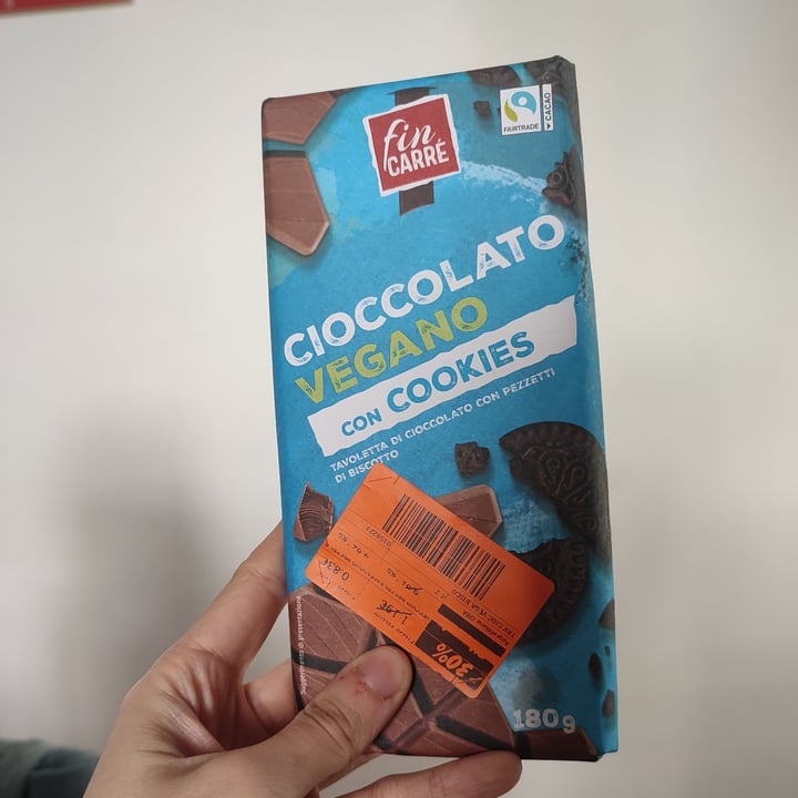 photo of Fin Carré Cioccolato con Cookies shared by @camillafer on  26 Apr 2022 - review