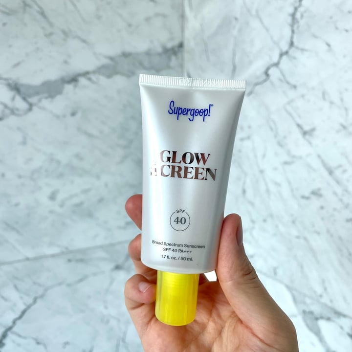 photo of Supergoop! Glow Screen SPF 40 shared by @mrsgarg on  21 Aug 2021 - review