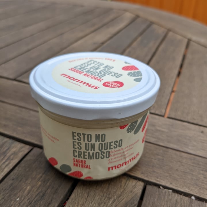 photo of Mommus Foods Queso Crema Sabor Natural shared by @fperezgamonal on  10 Dec 2021 - review