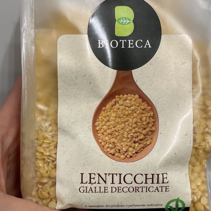 photo of Bioteca Lenticchie gialle decorticate shared by @fufette on  15 Apr 2022 - review