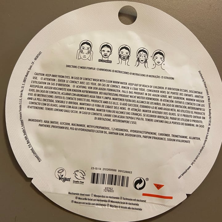 review photo of PS... Soothing Sheet Mask shared by @alevv on 10 Mar 2022 - review