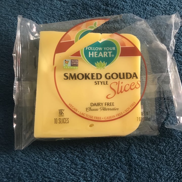 photo of Follow Your Heart Smoked Gouda Style Slices shared by @carlanthonydavis on  03 Jul 2021 - review