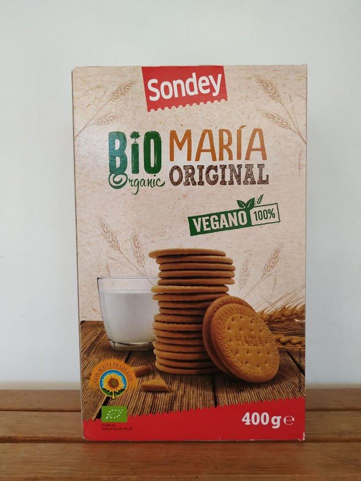 photo of Sondey Bio Maria Original Vegano shared by @daviliko on  04 Apr 2020 - review