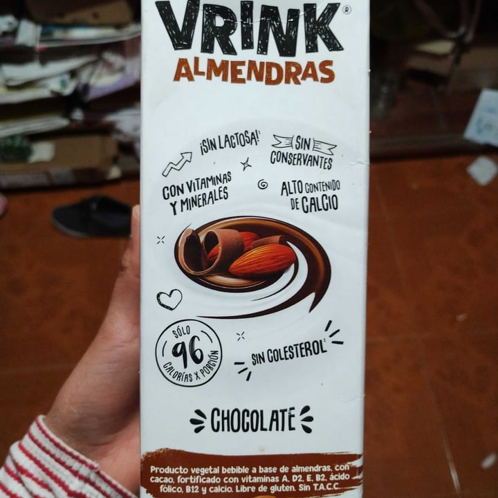 photo of Vrink Chocolatada con leche de almendras shared by @marievegan on  10 Jun 2022 - review
