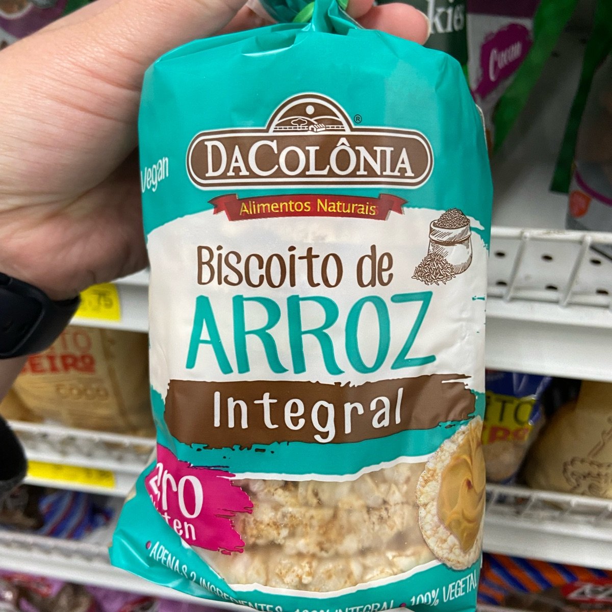 Biscoito De Arroz Integral from DaColônia - Vegan Product Reviews ...