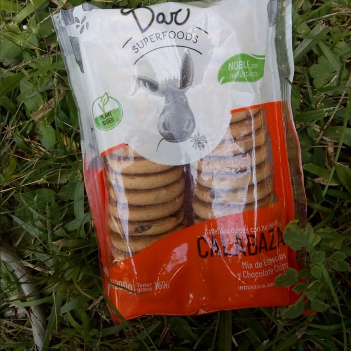 photo of Dar Superfoods Galletitas Dulces de Calabaza Mix de Especias y Chocolate Chips shared by @nahijaz on  10 Jun 2021 - review