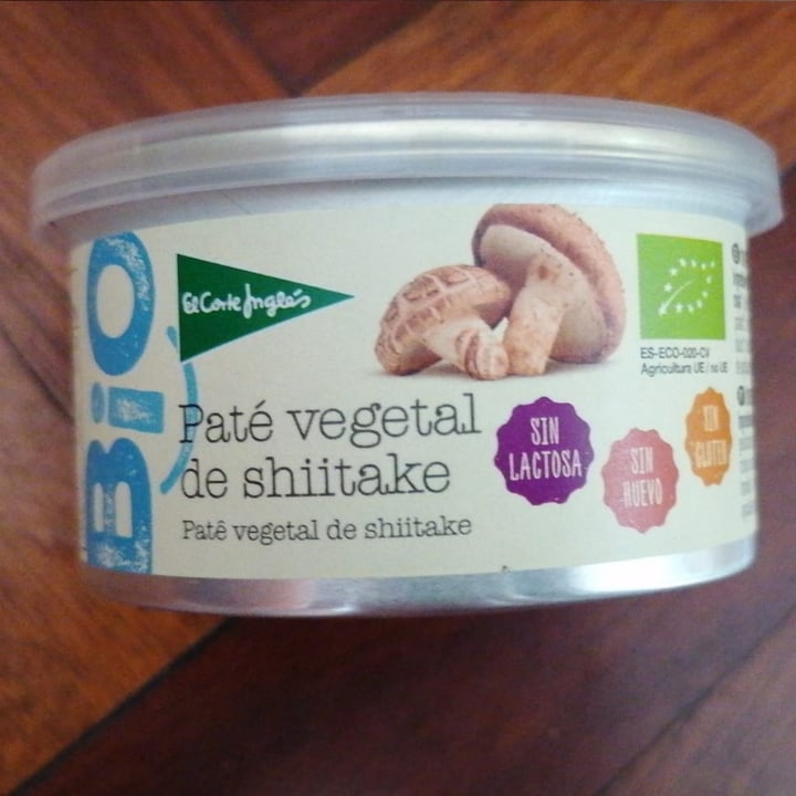 photo of El Corte Inglés Paté Vegetal De Shiitake shared by @galguichuli on  26 Jan 2021 - review