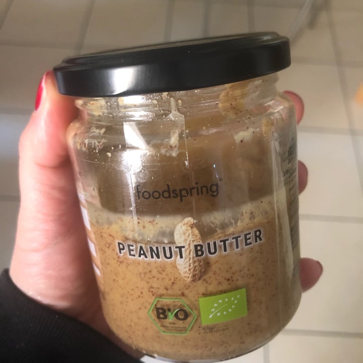 photo of Foodspring Burro di arachidi shared by @lucid on  15 Apr 2022 - review