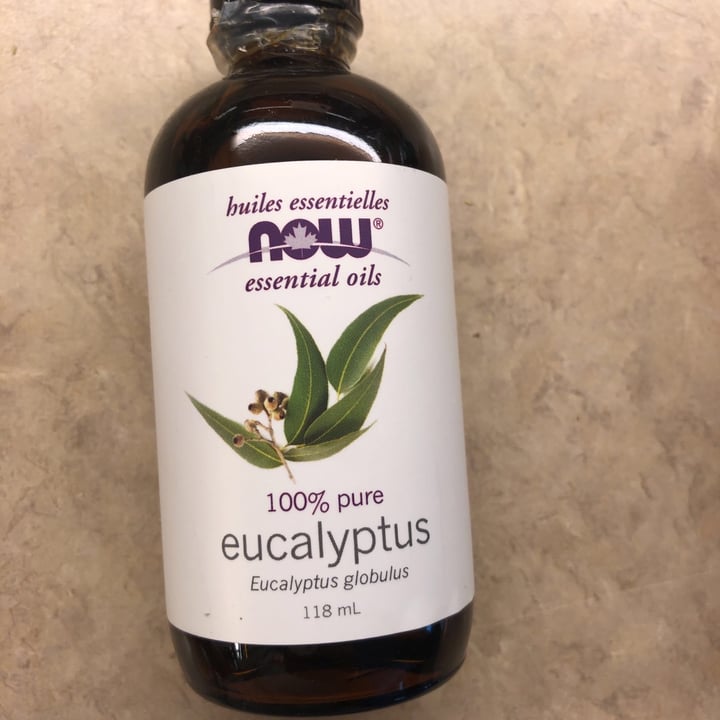 photo of NOW® Now eucalyptus oil shared by @azivegan on  29 Jun 2021 - review