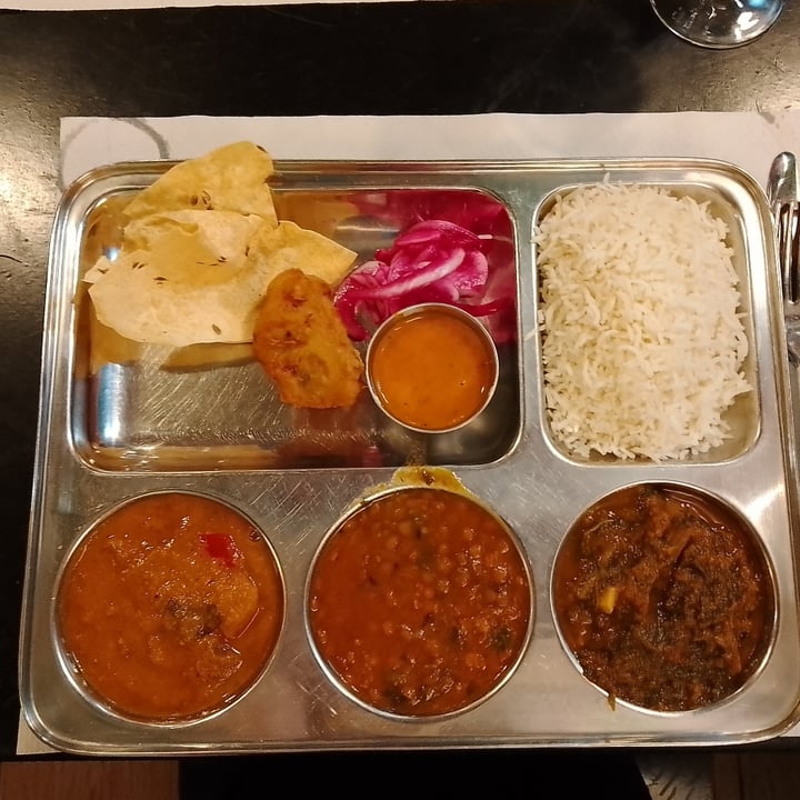 photo of Veggie Garden Thali shared by @natasarckr on  06 Aug 2022 - review
