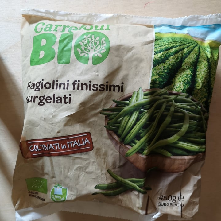 photo of Carrefour Bio Fagiolini Finissimi surgelati shared by @stephilosopher on  28 Jun 2022 - review