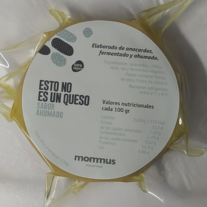 photo of Mommus No queso sabor ahumado shared by @naiaranay2 on  14 Dec 2021 - review