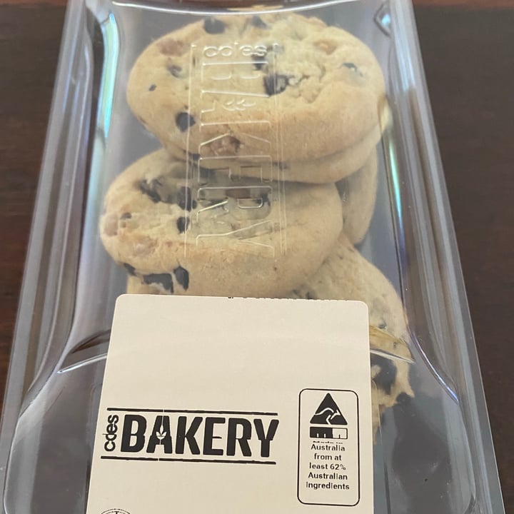 photo of Coles Bakery Dark chocolate and Salted Caramel Cookies shared by @eloiseb on  09 Jul 2021 - review