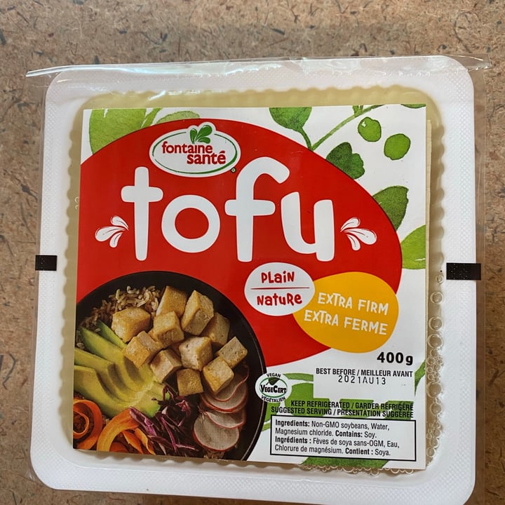 review photo of Fontaine Santé Plain tofu shared by @ellabella14 on 13 Jun 2021 - review