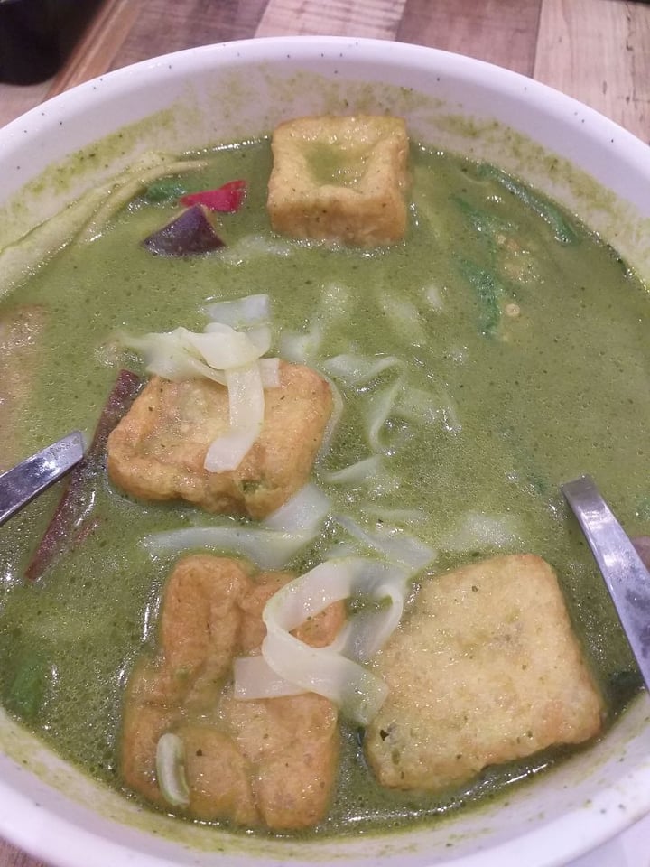 review photo of Nature Cafe Green Curry with Kway Teow Mee shared by @mm on 24 Jun 2019 - review