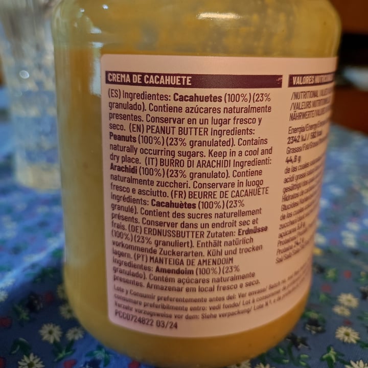 review photo of Natruly Burro di Arachidi Crunchy shared by @vegvegvegveg on 16 Dec 2022 - review