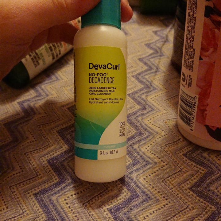 photo of DevaCurl No Poo Decadence shared by @giulynerin on  24 Mar 2022 - review