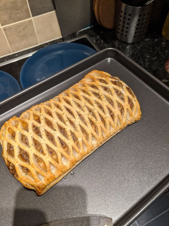 review photo of Tesco Tesco Mushroom & Meat Free Stuffing Lattice shared by @pippajane on 30 Dec 2019 - review
