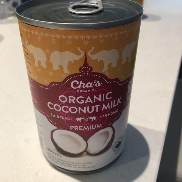 photo of Cha's Organics Organic Coconut Milk shared by @3567lplp on  14 Jun 2021 - review