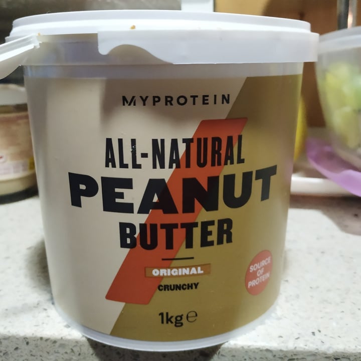 photo of MyProtein All Natural Peanut Butter Original Smooth shared by @ditovegan on  25 Sep 2021 - review