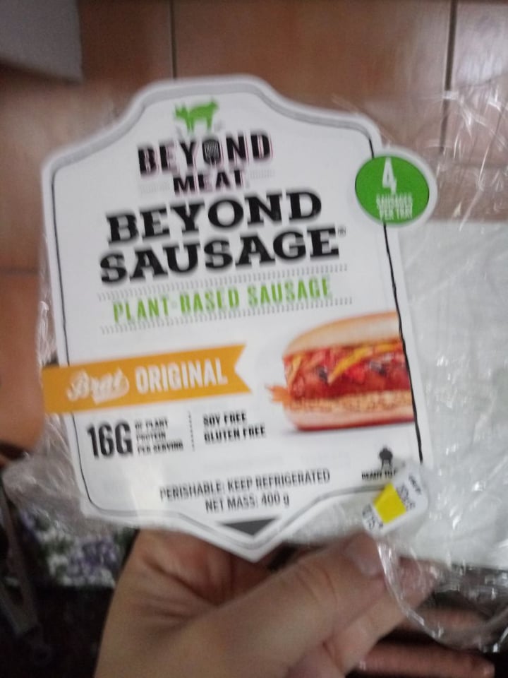 photo of Beyond Meat Beyond Sausage Brat Original  shared by @nnandita15 on  06 Dec 2019 - review