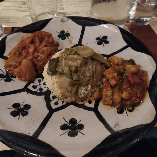 Photo of the dish “Cous cous con verdure miste al curry”