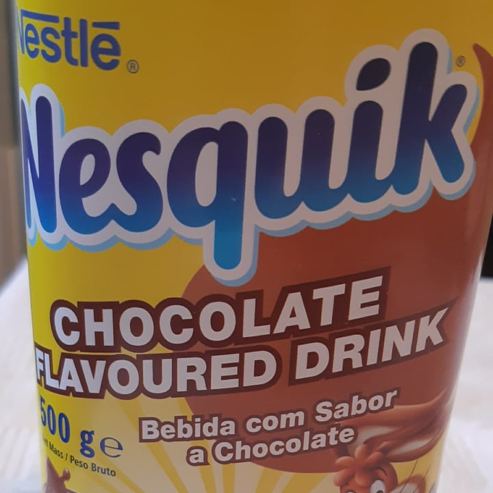 photo of Nestlé Nesquik chocolate drink powder shared by @marianavanwyk on  18 Apr 2021 - review