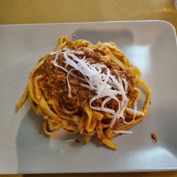 photo of Il Vegano - Firenze Tagliatelle al Ragù di Seitan shared by @mariascacchetti on  13 May 2022 - review