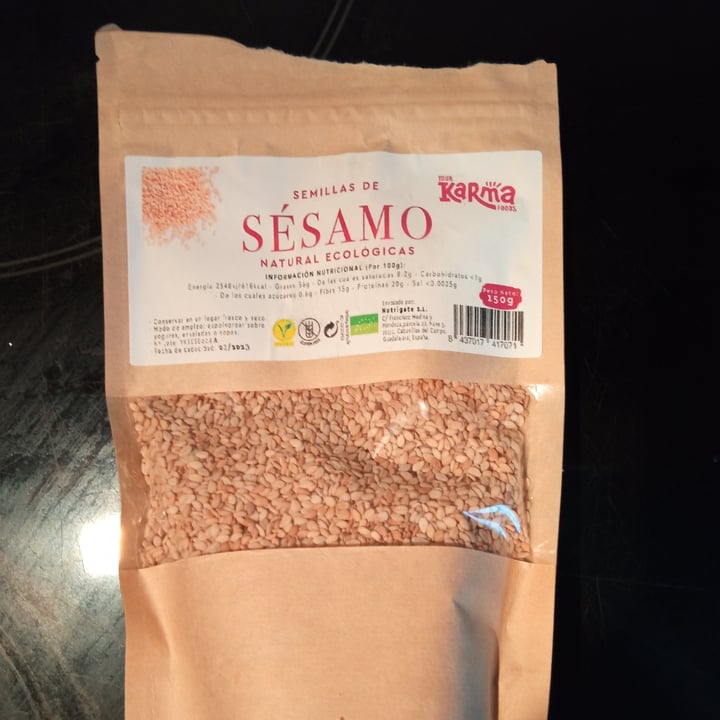 photo of Your Karma foods Sesamo shared by @encarnavegana on  27 Nov 2022 - review