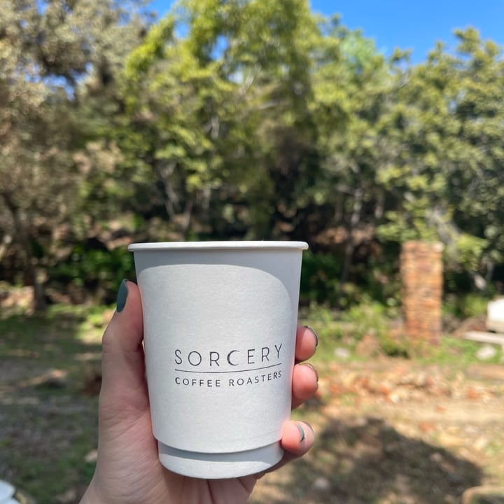 photo of Sorcery Coffee Roasters Flat White with Almond Milk shared by @jeanne-marie on  03 May 2022 - review