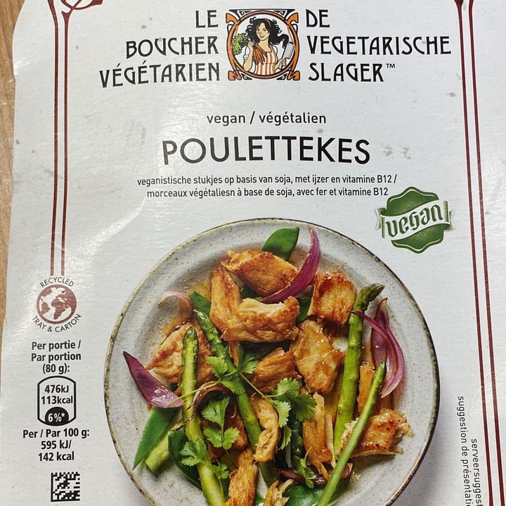 photo of Le Boucher Végétarien Poulettekes shared by @miilaneves on  10 May 2022 - review