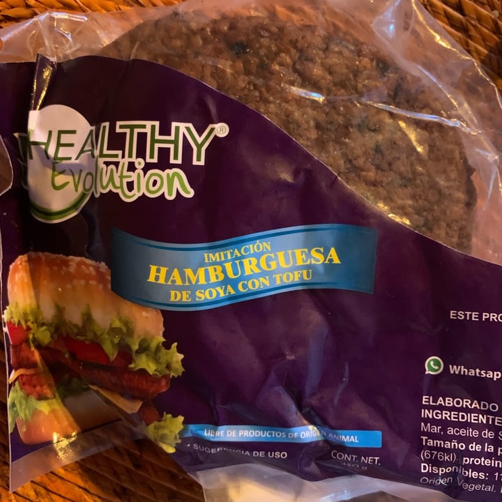 photo of Healthy Evolution Hamburguesa de soya con tofu shared by @jimenarochas on  26 Oct 2021 - review