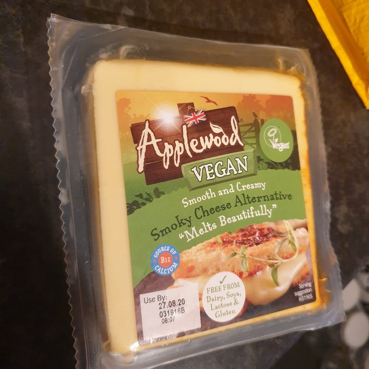 review photo of Applewood Applewood Vegan Smoky Cheese Alternative shared by @seitanicfeminist on 16 Mar 2021 - review