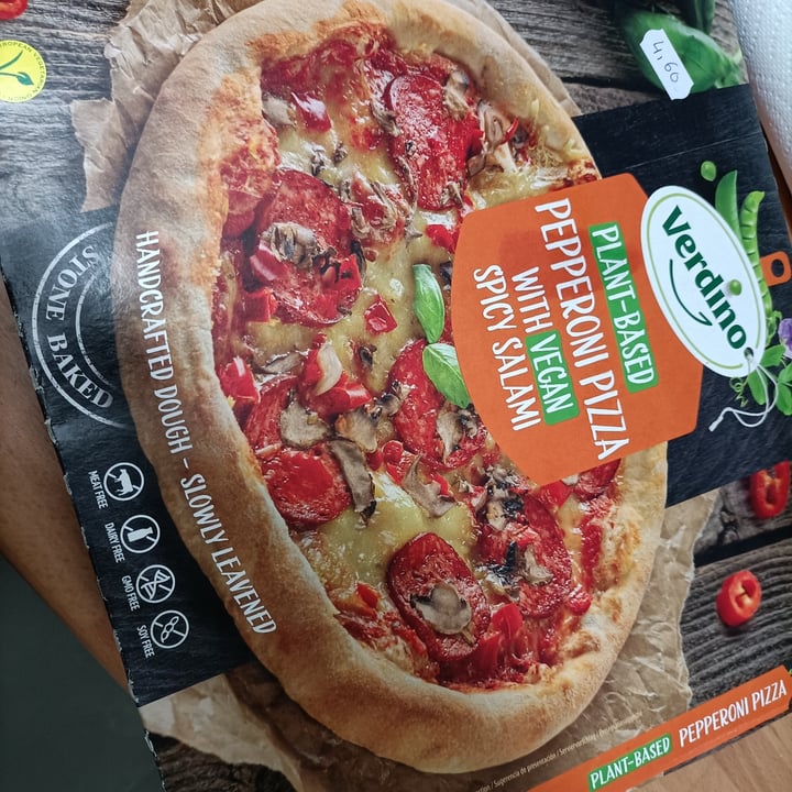 review photo of Verdino Pizza pepperoni shared by @arwenelenglin on 17 Jun 2022 - review