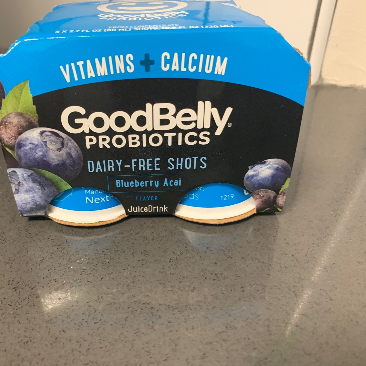 GoodBelly Probiotics Shots, Original