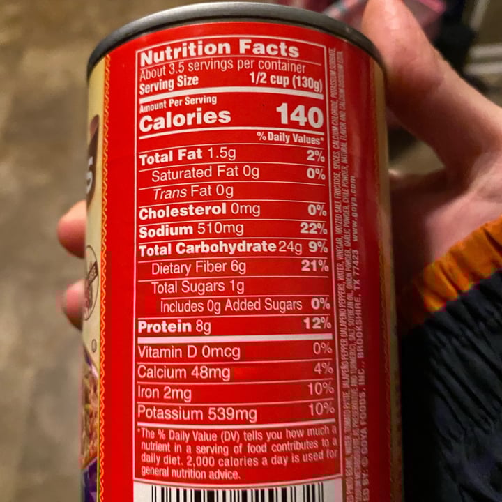 review photo of Goya Rancheros Refried Beans shared by @kitkas on 10 Jan 2021 - review
