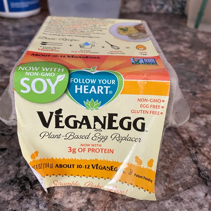 photo of Follow your Heart VeganEgg shared by @terrif on  30 Aug 2021 - review