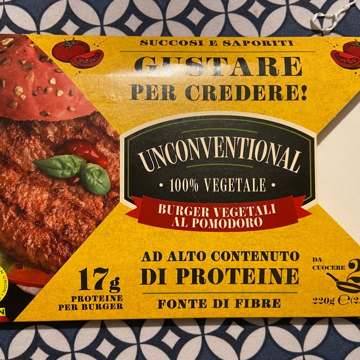 photo of Unconventional Burger Vegetale Al Pomodoro - Tomato Burger shared by @veronicachristofidis on  17 May 2022 - review