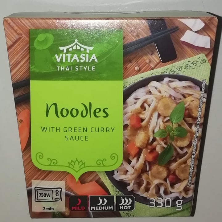 photo of VitAsia Noodles green curry sauce shared by @tsarinaveg on  17 Feb 2022 - review
