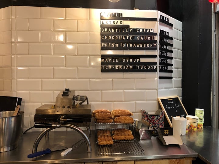 review photo of Veganwaf' Belgian waffle shared by @laura13vz on 17 Jul 2019 - review
