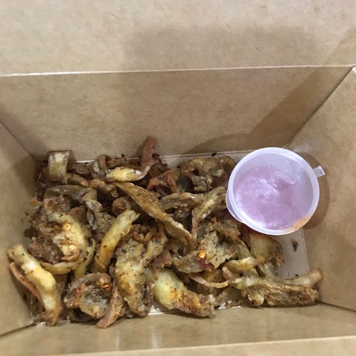 photo of The Kind Bowl Crispy Mushroom Fritters shared by @veganwarrior666 on  27 Jan 2021 - review
