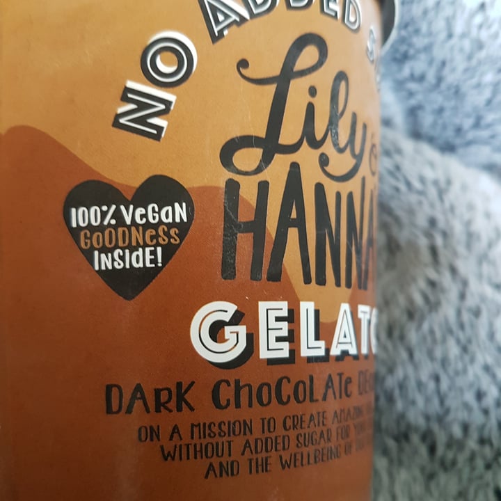 photo of Lily & Hanna's Lily & Hanna's Gelato dark chocolate shared by @suzanarmiler on  13 May 2022 - review
