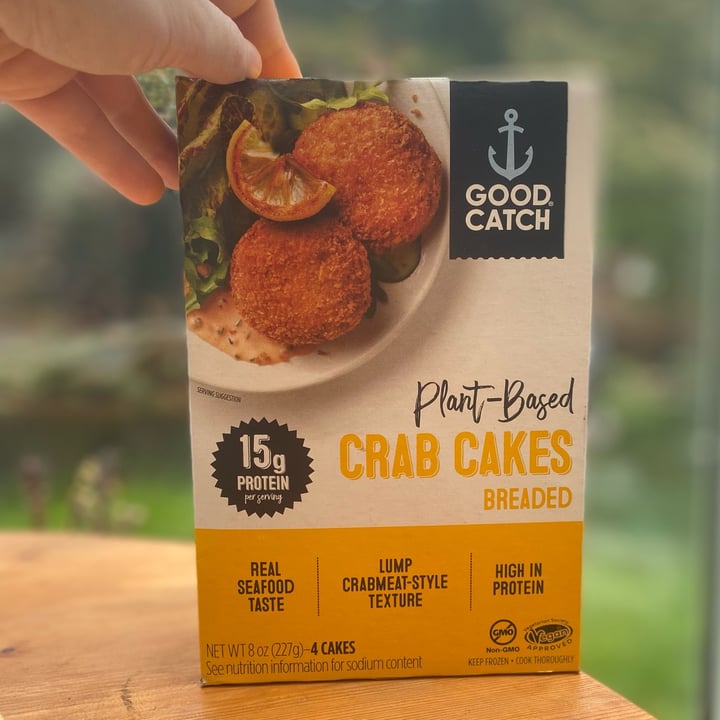 photo of Good Catch Plant Based Crab Cakes shared by @knorthway on  14 Jun 2022 - review