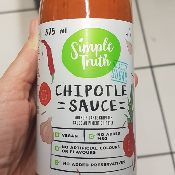 review photo of Simple Truth Chipotle Sauce shared by @jtbosman10 on 16 Aug 2020 - review