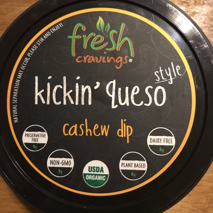 photo of Fresh Cravings kickin cashew queso dip shared by @mahalsoleil on  25 Jun 2020 - review