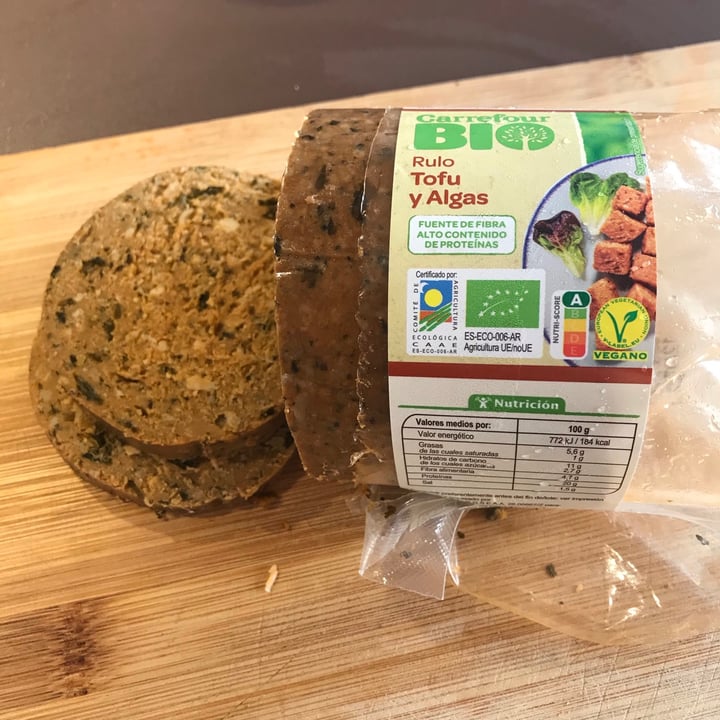 review photo of Carrefour Rulo Tofu Y Algas shared by @oterix on 04 Apr 2021 - review
