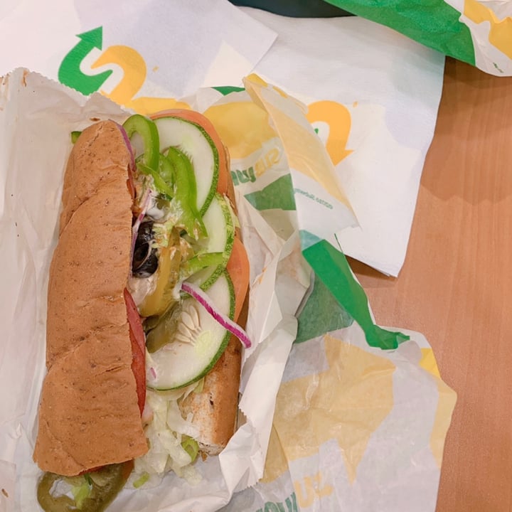 photo of SUBWAY Veggie Delight shared by @jimin on  30 May 2020 - review