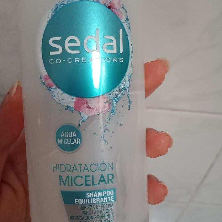 photo of Sedal Shampoo Hidratación Micelar shared by @dvsevangelina87 on  17 Jan 2022 - review